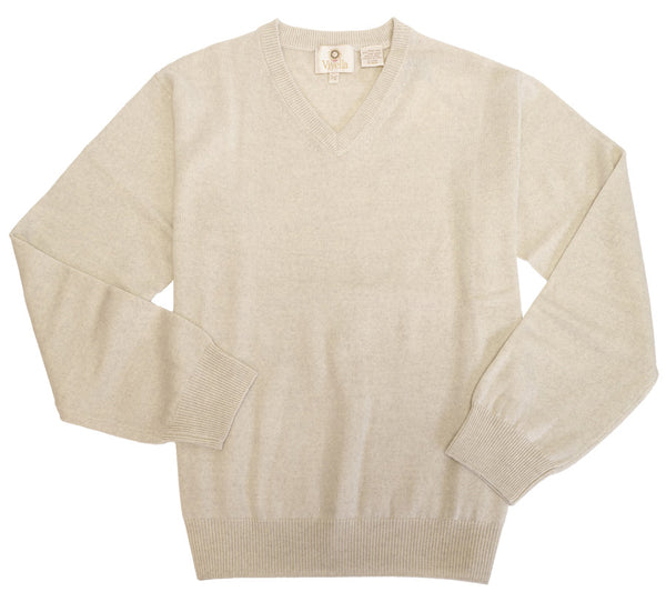 Viyella V-Neck Baruffa Merino Wool Sweater