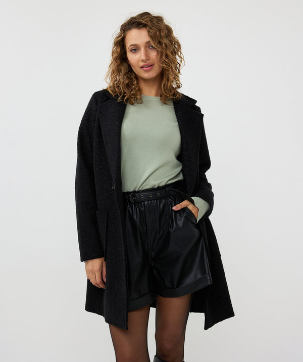 Cardigan long en maille à blocs Esqualo