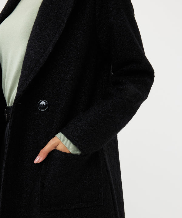 Cardigan long en maille à blocs Esqualo