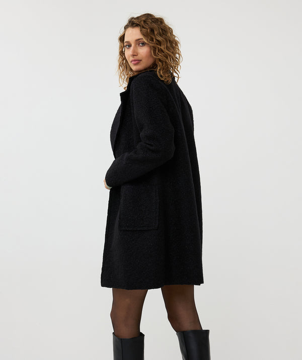 Cardigan long en maille à blocs Esqualo