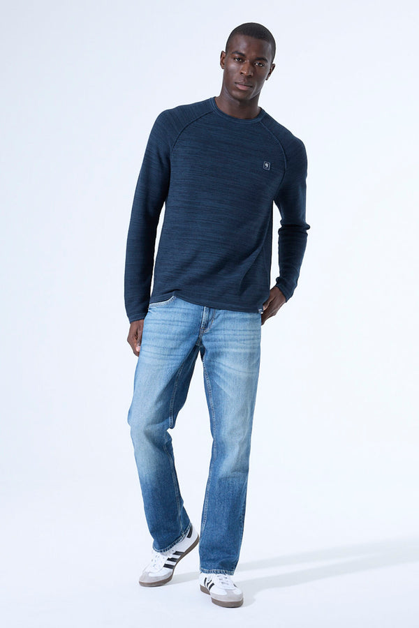 Pull léger à manches raglan classiques Garcia