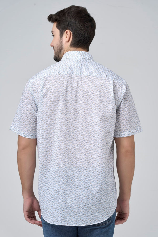 Leo Chevalier Light Floral Non Iron Shirt