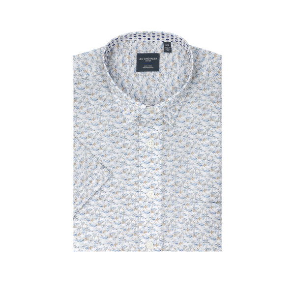 Leo Chevalier Light Floral Non Iron Shirt