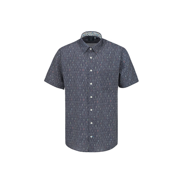 Leo Chevalier Non Iron Surfs Up Print Shirt