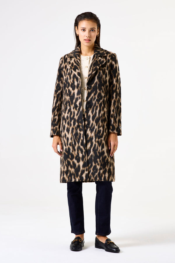 Garcia Leopard Print Jacket