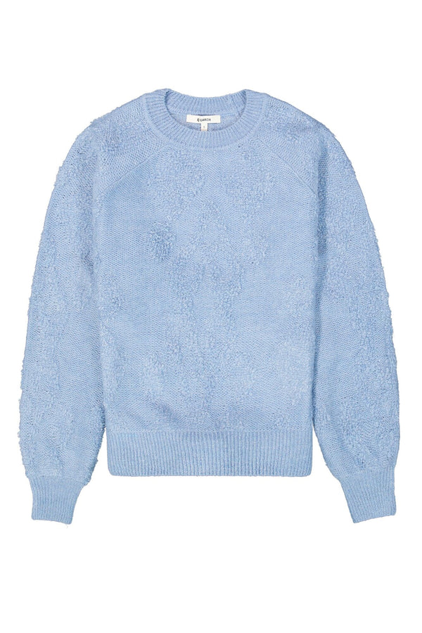 Garcia Bouclé Fabric Knitted Pullover