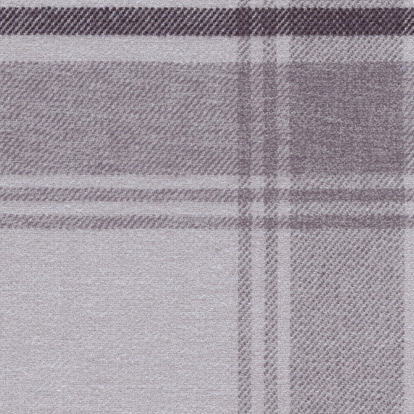 Leo Chevalier Brushed Cotton Large Grey Plaid Long Sleeve Shirt