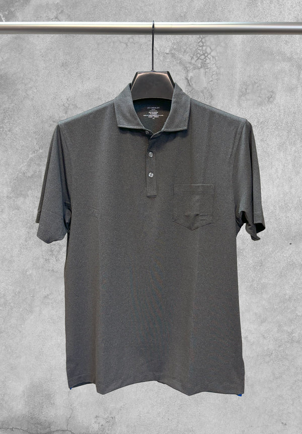 Leo Chevalier Performance Stretch Solid Heather Polo
