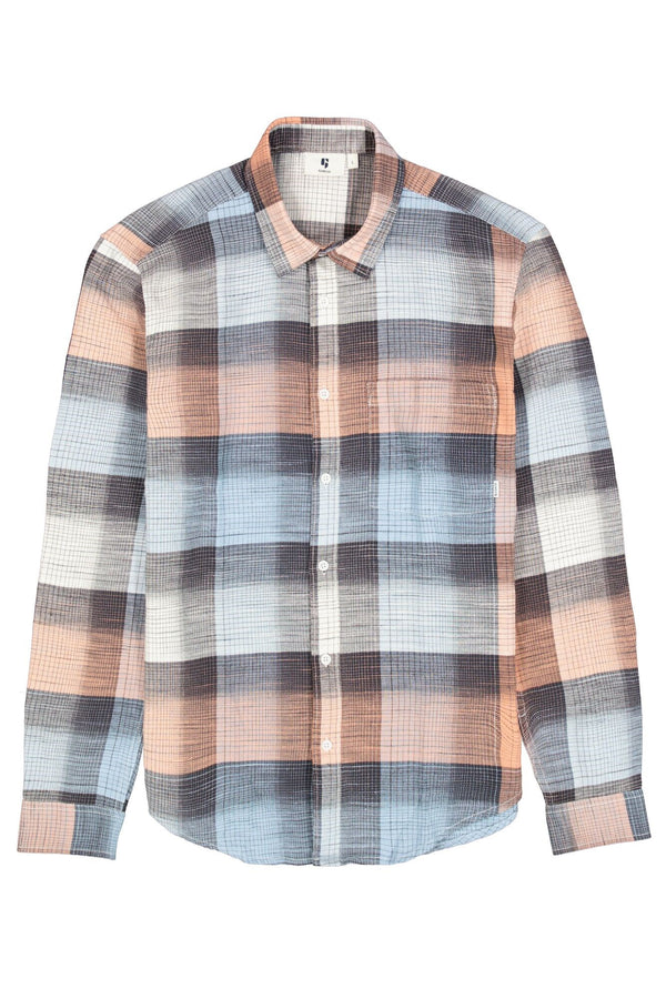 Chemise à carreaux multicolores Garcia