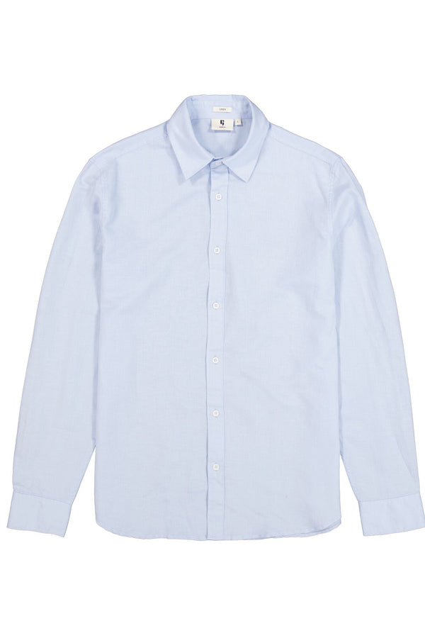 Chemise à manches longues en lin mélangé Garcia
