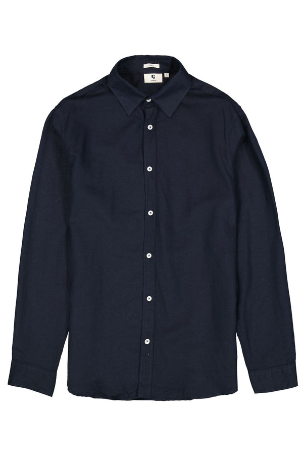 Chemise à manches longues en lin mélangé Garcia
