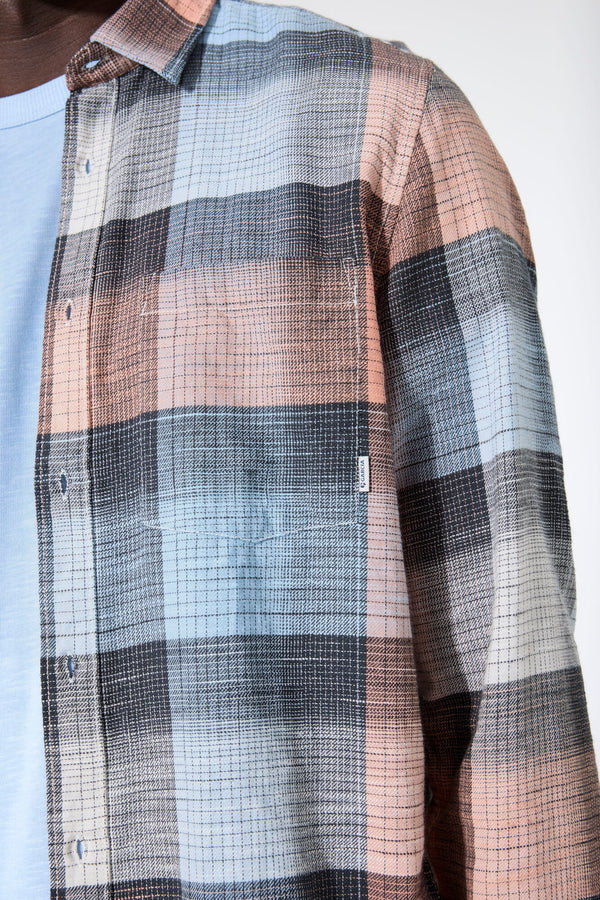 Chemise à carreaux multicolores Garcia