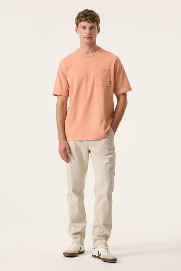 T-shirt orange coup de soleil Garcia