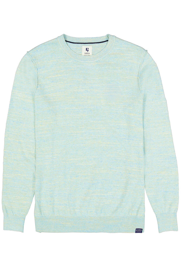 Pull léger Garcia à effet chiné