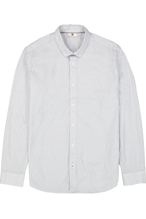 Chemise à imprimé zigzag Garcia