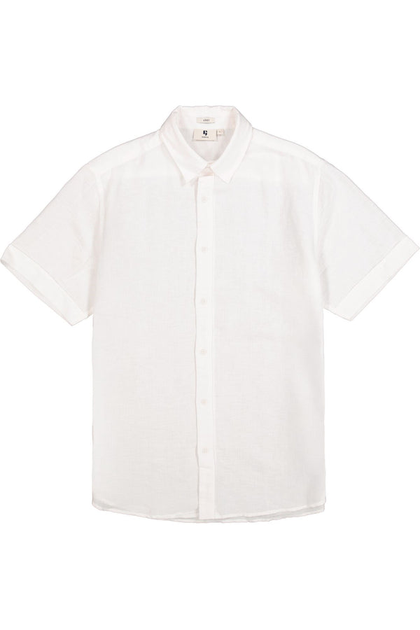 Chemise à manches courtes en lin mélangé Garcia