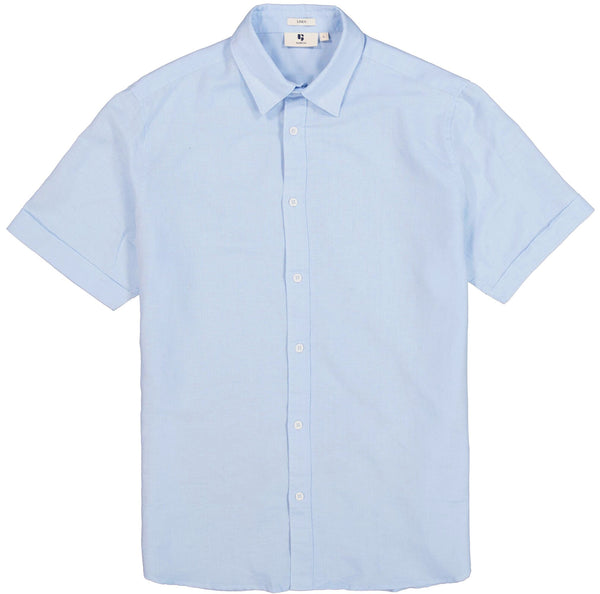 Chemise à manches courtes en lin mélangé Garcia