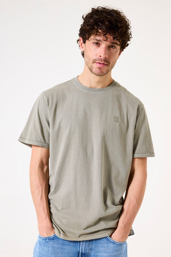 T-shirt uni coupe décontractée Garcia