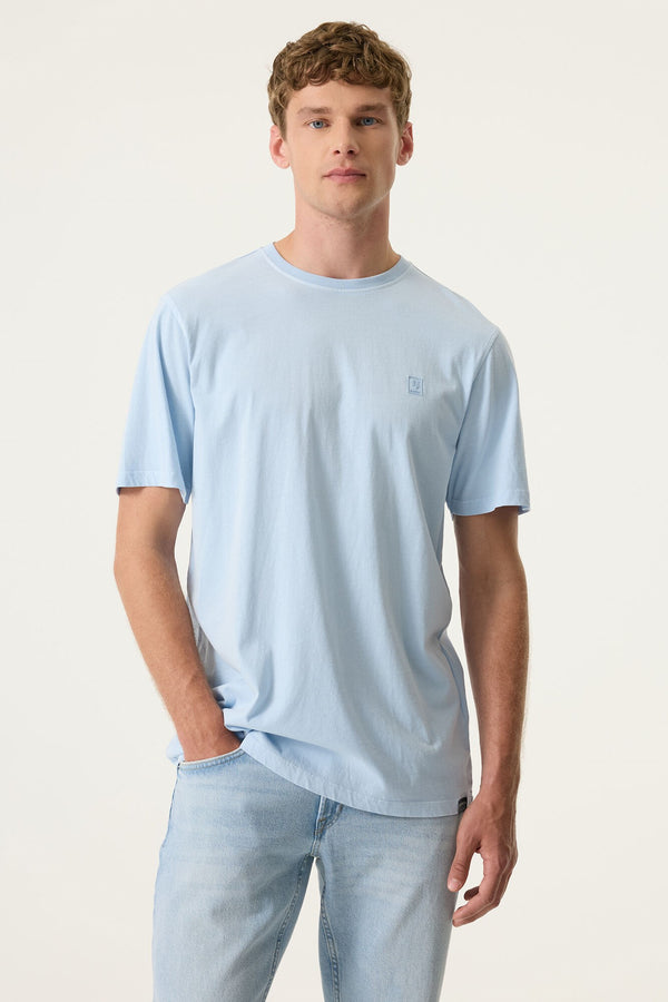 T-shirt uni coupe décontractée Garcia