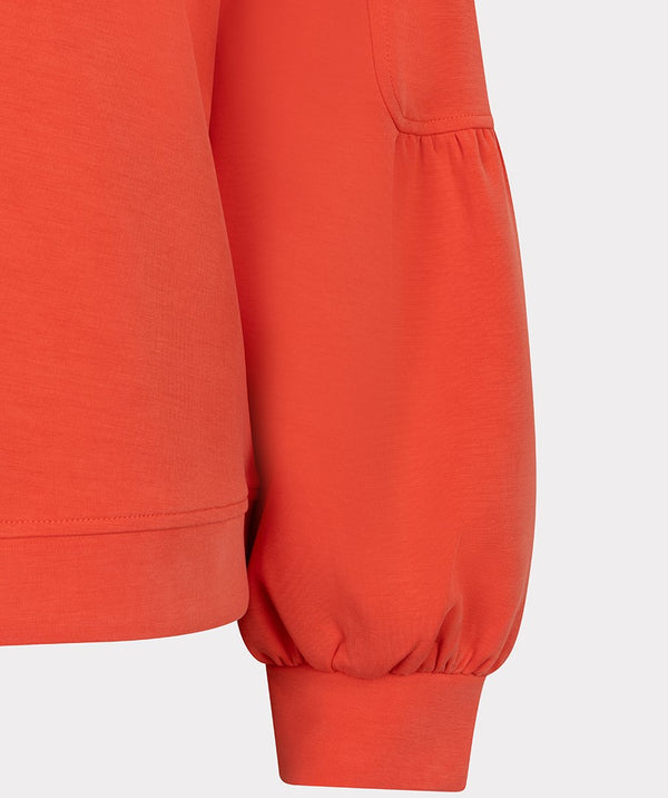 EsQualo Fancy Sleeve Modal Sweater