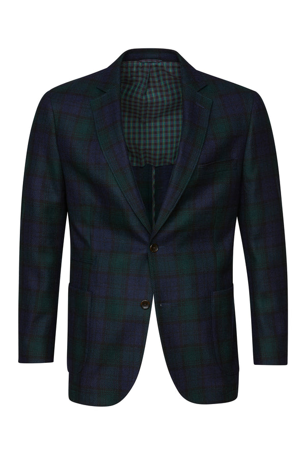 Black Watch Cashmere Blend Blazer