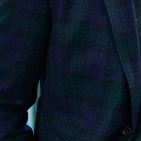 Black Watch Cashmere Blend Blazer