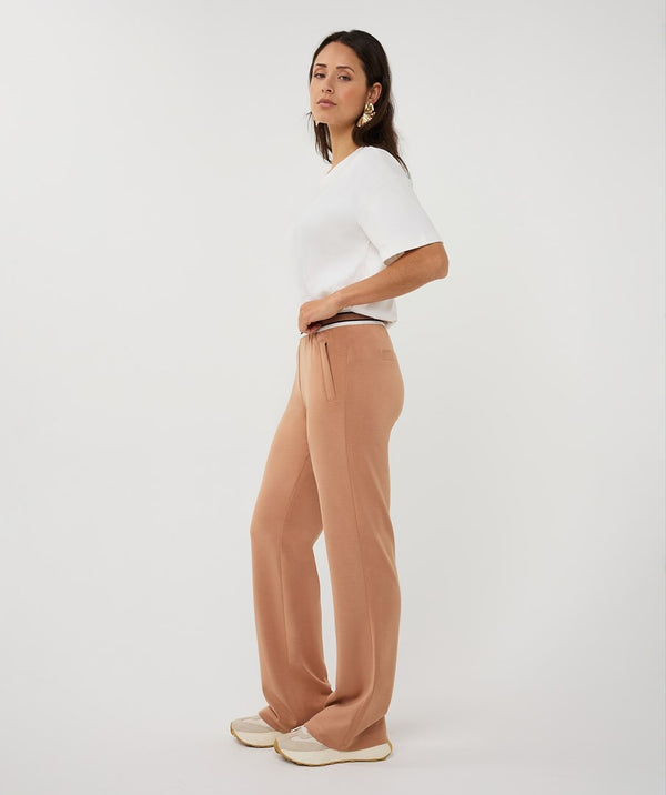 EsQualo Wide-Leg Modal Trousers