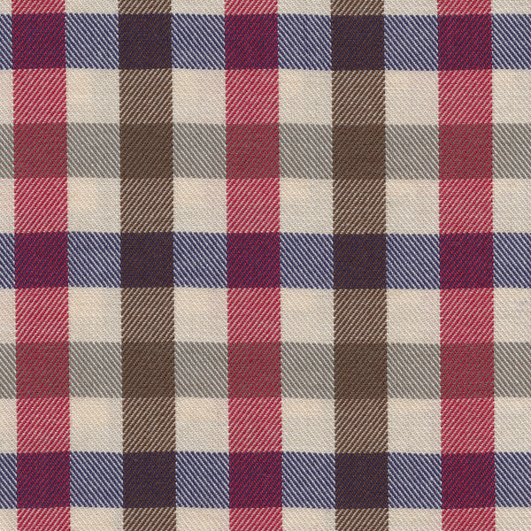 Viyella Dark Cream Multi Made in Canada Check