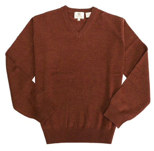 Viyella V-Neck Baruffa Merino Wool Sweater