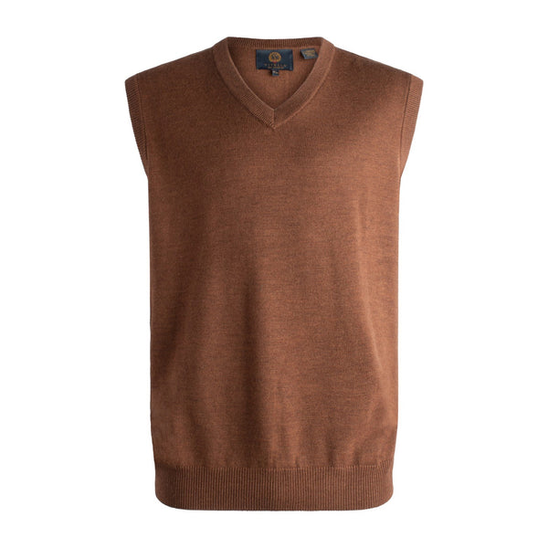 Viyella V-Neck Sleeveless Baruffa Merino Wool Sweater