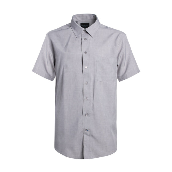 Chemise habillée Leo Chevalier 100 % micro polyester facile d'entretien