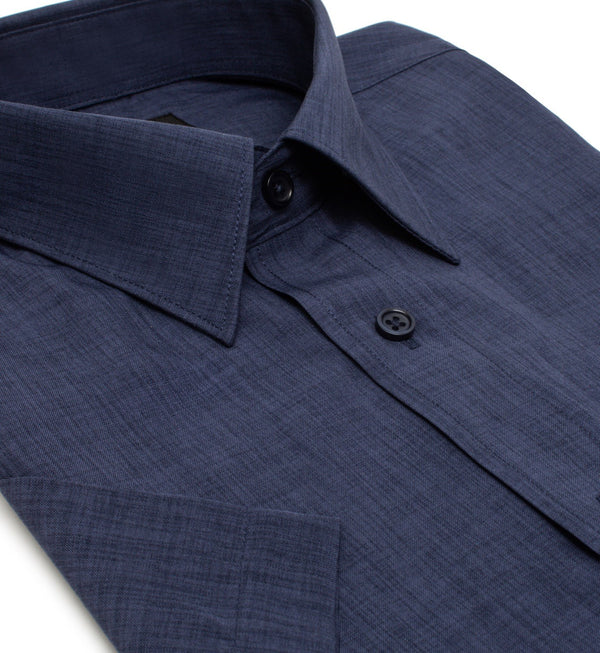 Chemise habillée Leo Chevalier 100 % micro polyester facile d'entretien