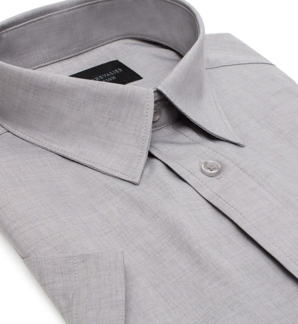 Chemise habillée Leo Chevalier 100 % micro polyester facile d'entretien