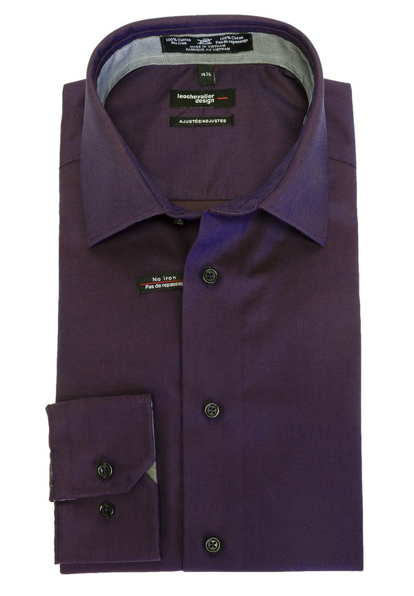 Men`s Adjusted Fit 100% Cotton Non Iron