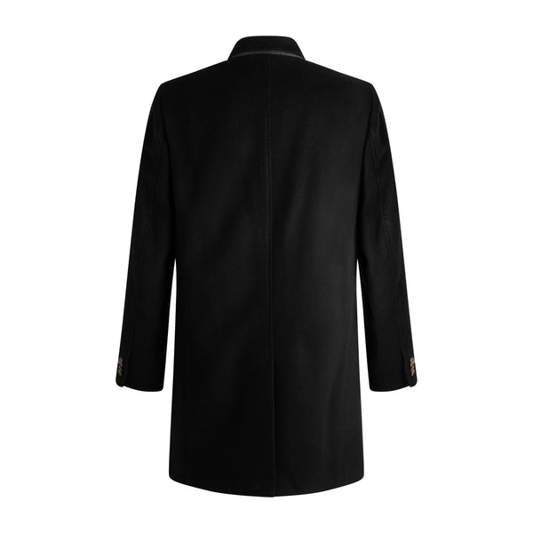 Manteau en laine mélangée à 3 boutons Viyella