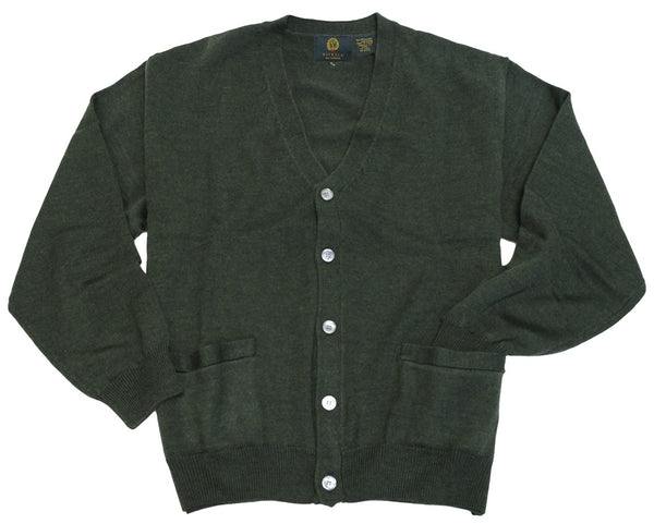 Viyella Button Front Baruffa Merino Wool Sweater