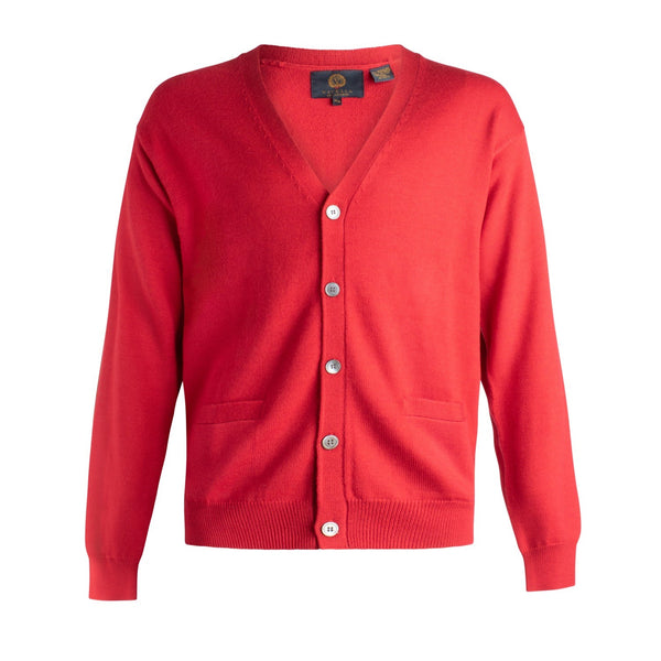 Viyella Button Front Baruffa Merino Wool Sweater