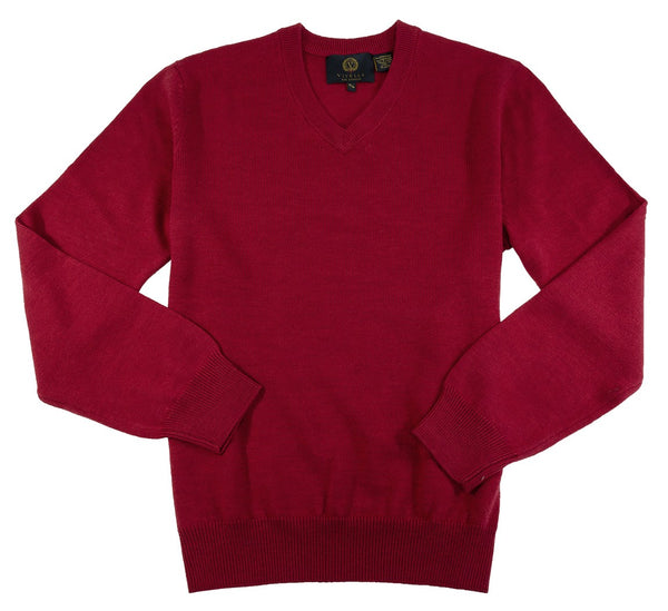 Viyella V-Neck Baruffa Merino Wool Sweater