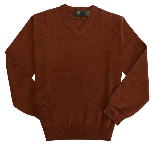 Viyella V-Neck Baruffa Merino Wool Sweater