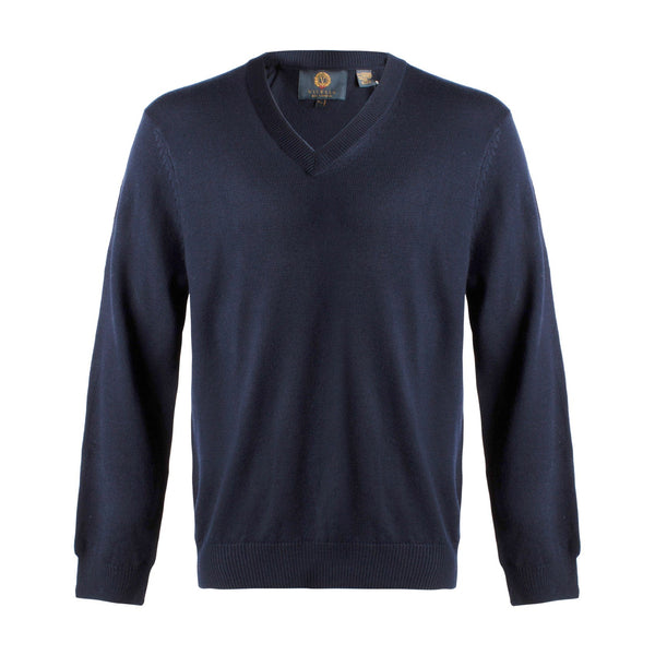 Viyella V-Neck Baruffa Merino Wool Sweater