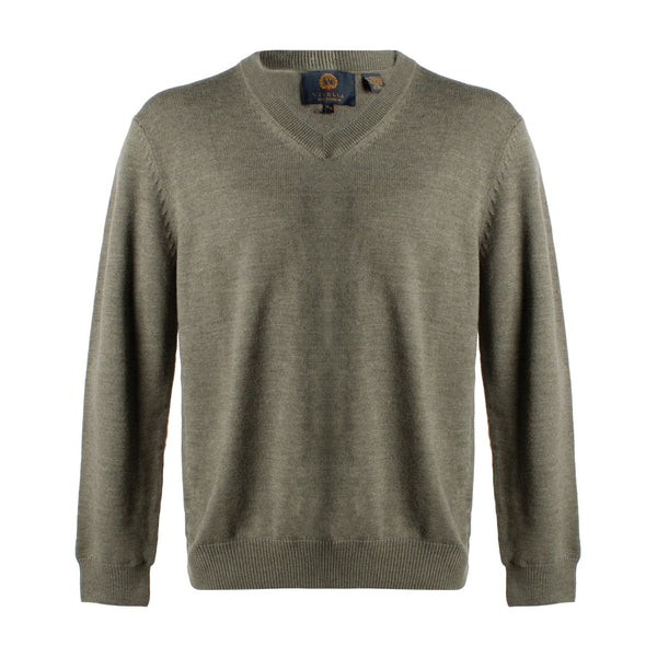 Viyella V-Neck Baruffa Merino Wool Sweater