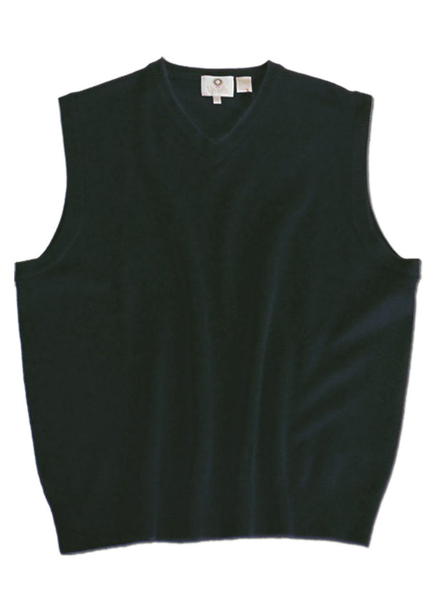 Viyella V-Neck Sleeveless Baruffa Merino Wool Sweater