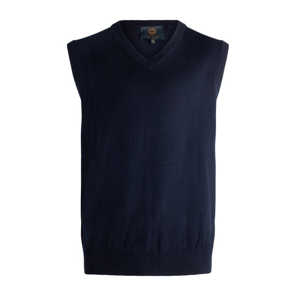 Viyella V-Neck Sleeveless Baruffa Merino Wool Sweater