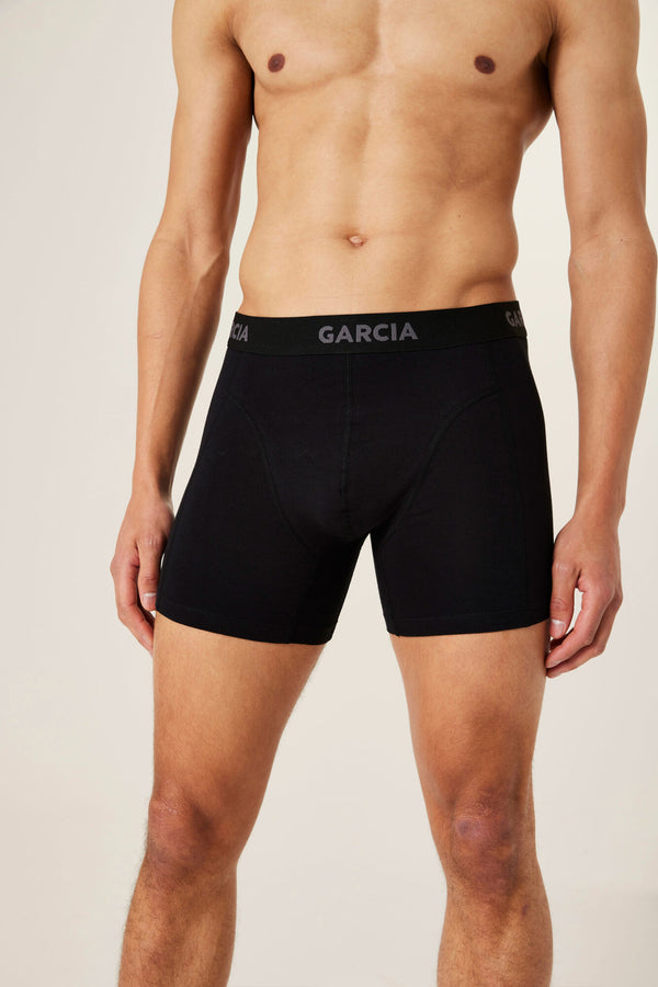 Garcia 3-Pack Solid Black Boxer