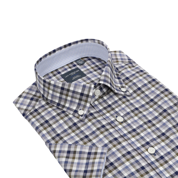 Chemise sport 100 % coton sans repassage Spring Moss