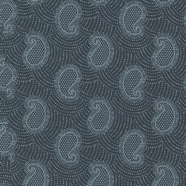 Leo Chevalier Black Grey Paisley Print Non-Iron Hidden Button Down Collar Sport Shirt