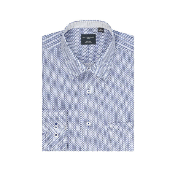 Men’s Adjusted Fit 100% Cotton Non-Iron Dress Shirt