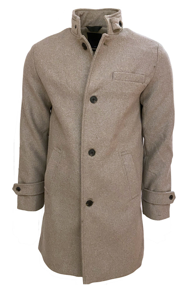 Men’s Wool Button Coat