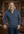 Viyella 1/4 Zip Woodsman Sweater with Leather Trim