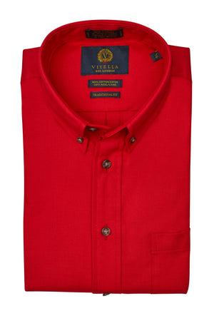 Viyella Classic Solid Made in Canada Sport Shirt (Multiple Color's)